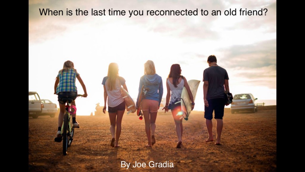 when is the last time you... By Joe Gradai