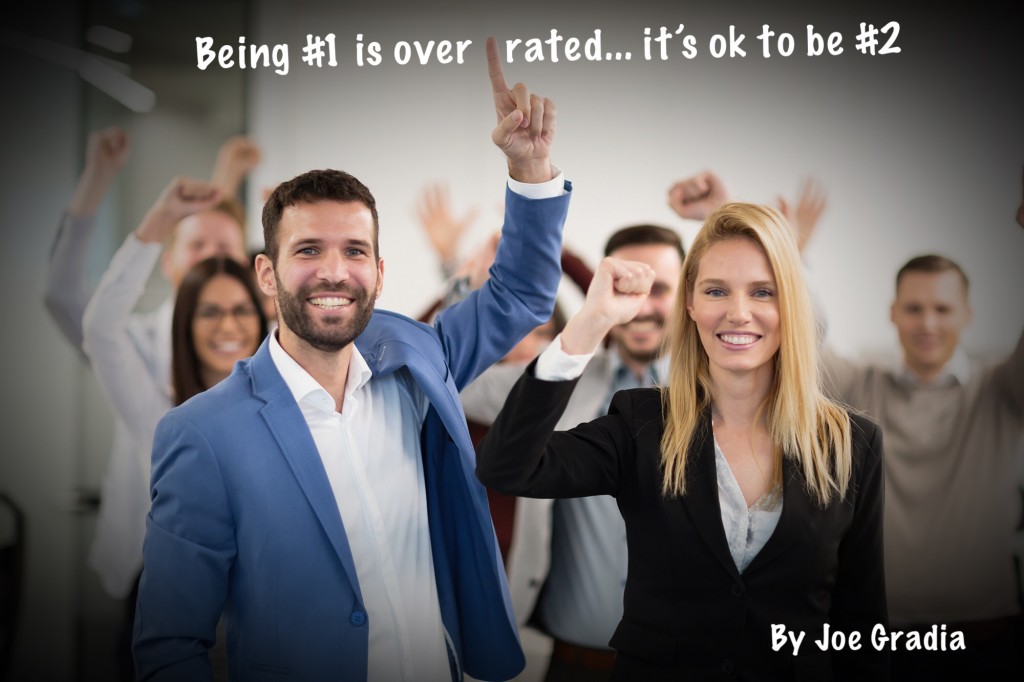 #Beingfirstsoverrated By Joe Gradia