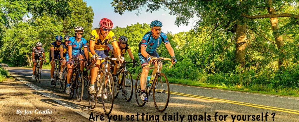 #dailygoals By Joe Gradia