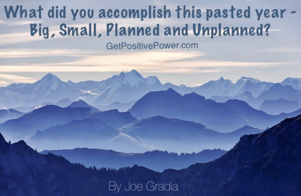 #myacomplishments By Joe Gradia