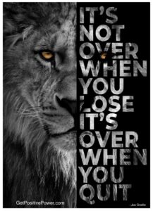 #dontevergiveup By Joe Gradia