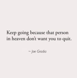 #neverevergiveup By Joe Gradia