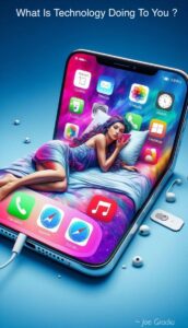 #istechnologydesroyingyou By Joe Gradia
