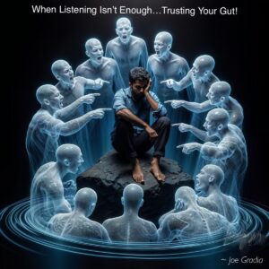 #NoiseandtheKnowing By Joe Gradia 